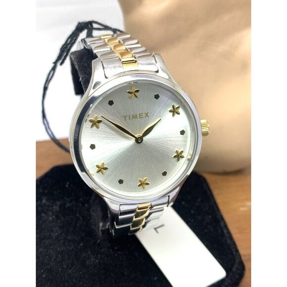 Timex Women\'s Watch TW2V23500 Quartz Silver Dial Two Tone Stainless Steel 36mm main image 12